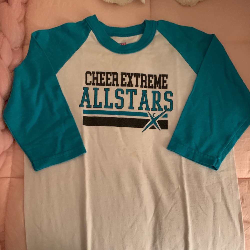 Cheer Extreme baseball tshirt